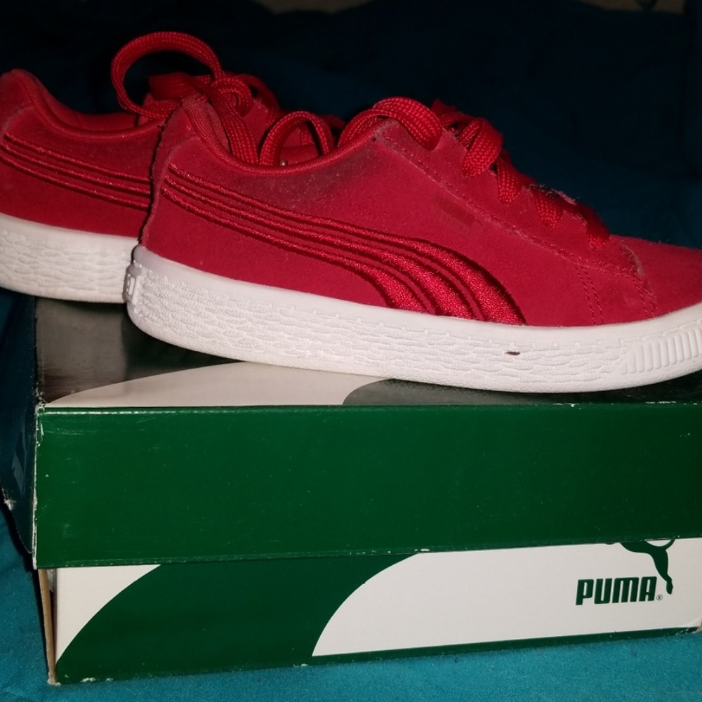 Toddler Boy Suede Puma Sneakers